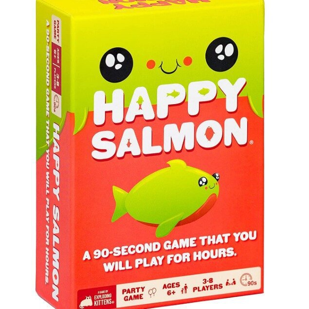 Happy Salmon English Family Party Card Game