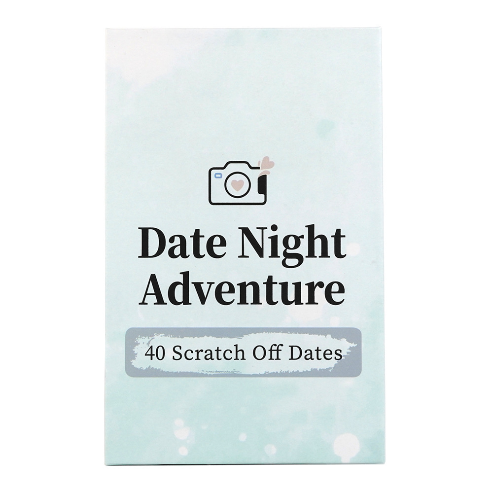 Date Night Adventure English Couples Activity Card Game
