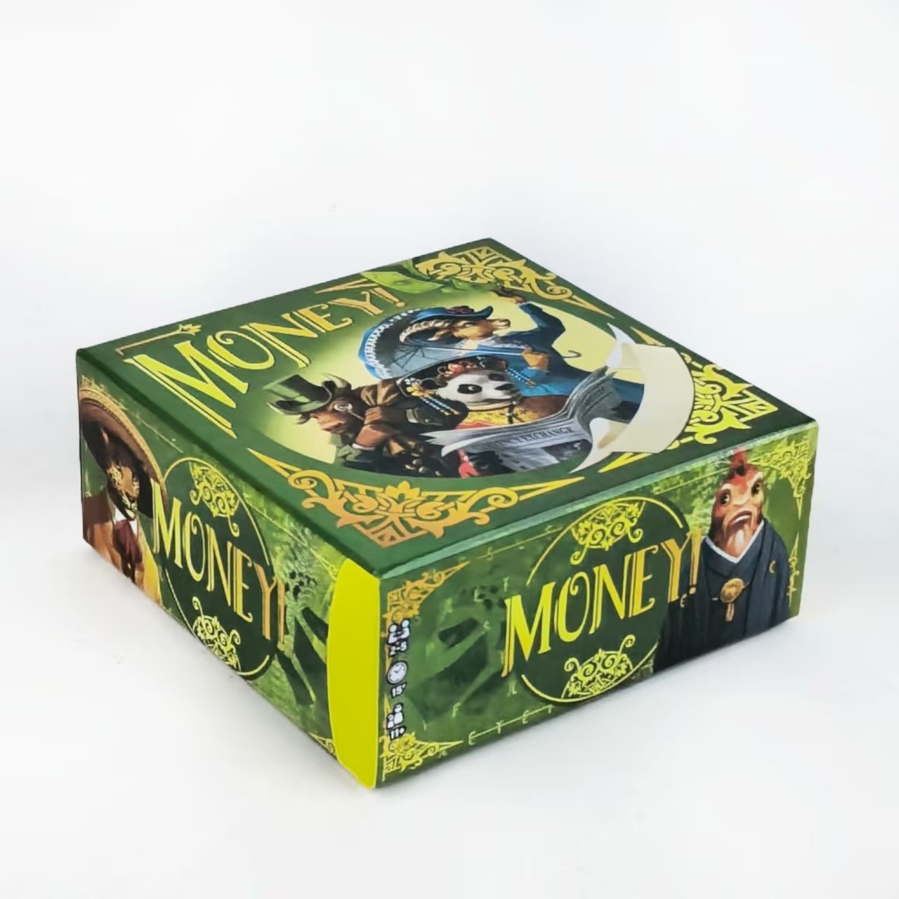 Money! Bilingual Strategy Card Game product view 2