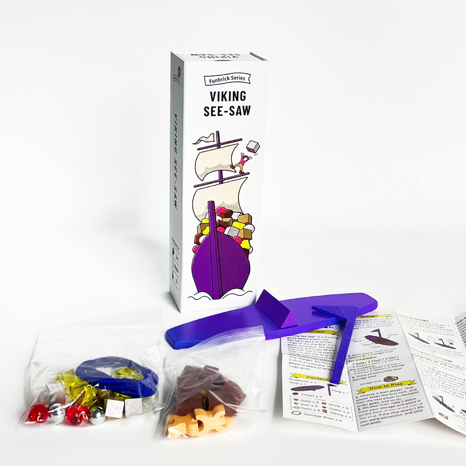Viking See-Saw Bilingual Balance Game
