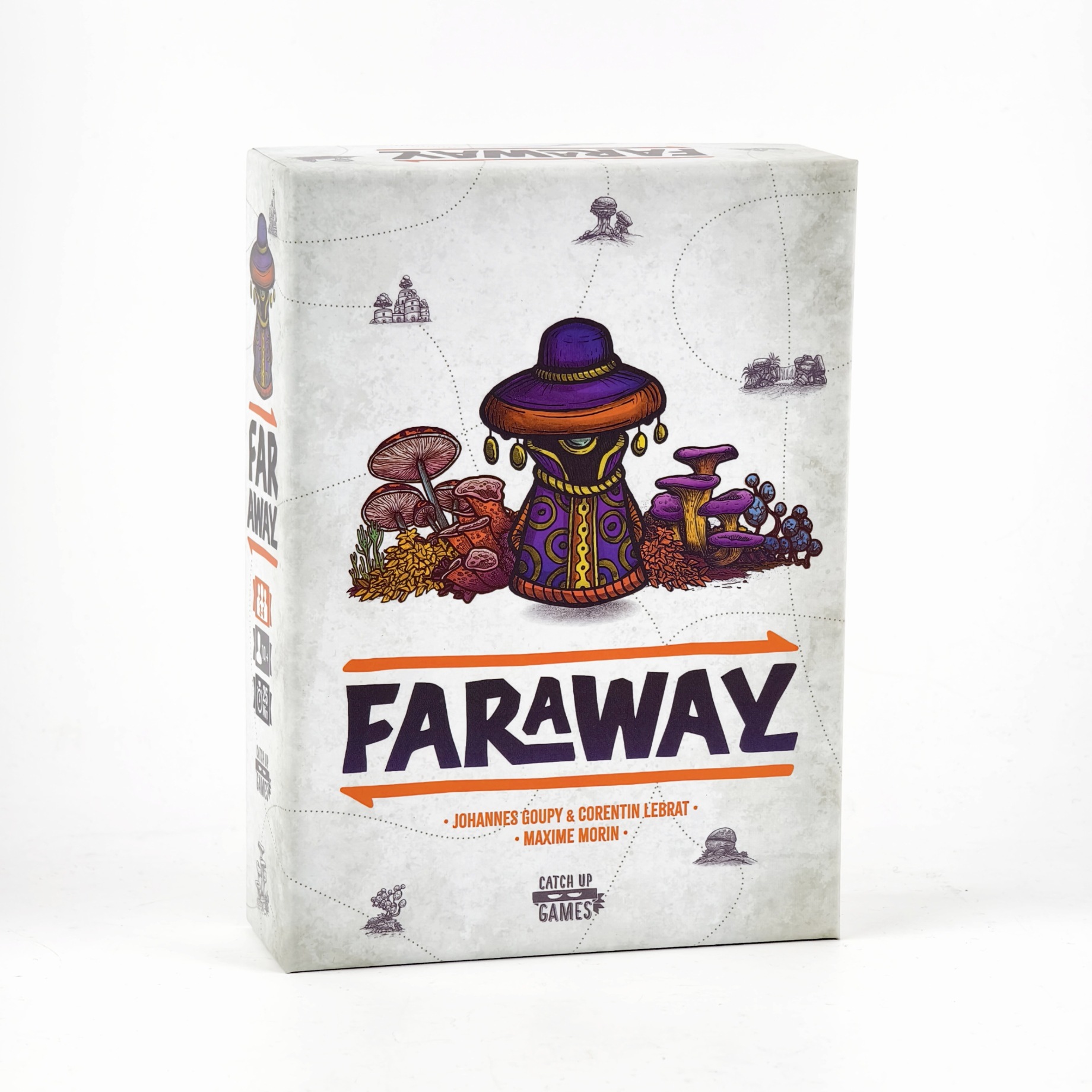 Faraway English Exploration Strategy Card Game product view 2