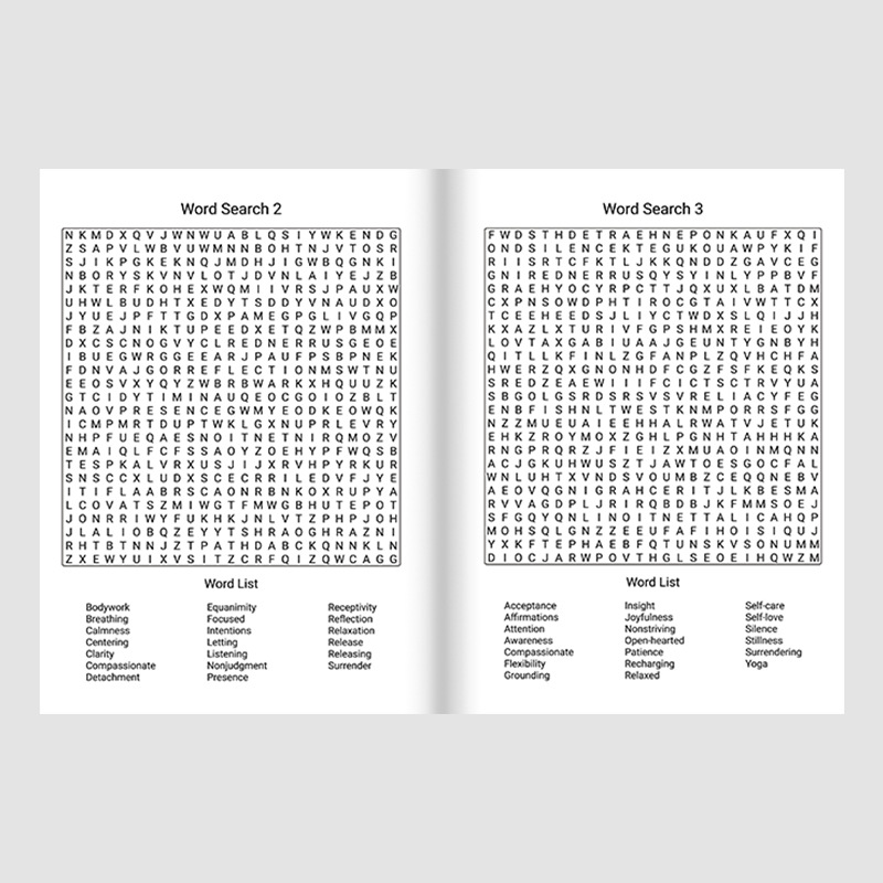 Mindfulness Word Search for Adults product view 3