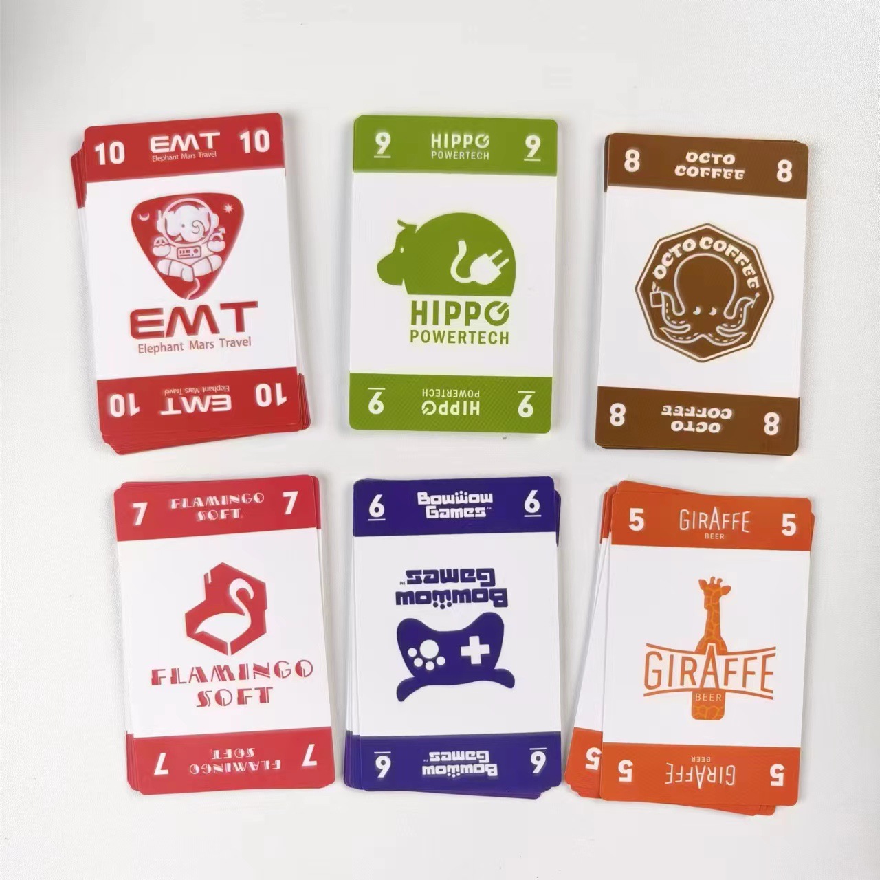 Startups Bilingual Oink Games Strategy Card Game product view 2