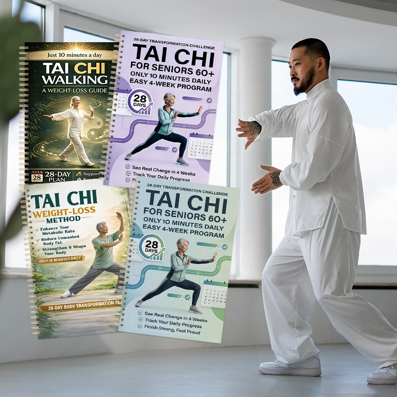 Tai Chi for Seniors 28-Day Wellness Journal