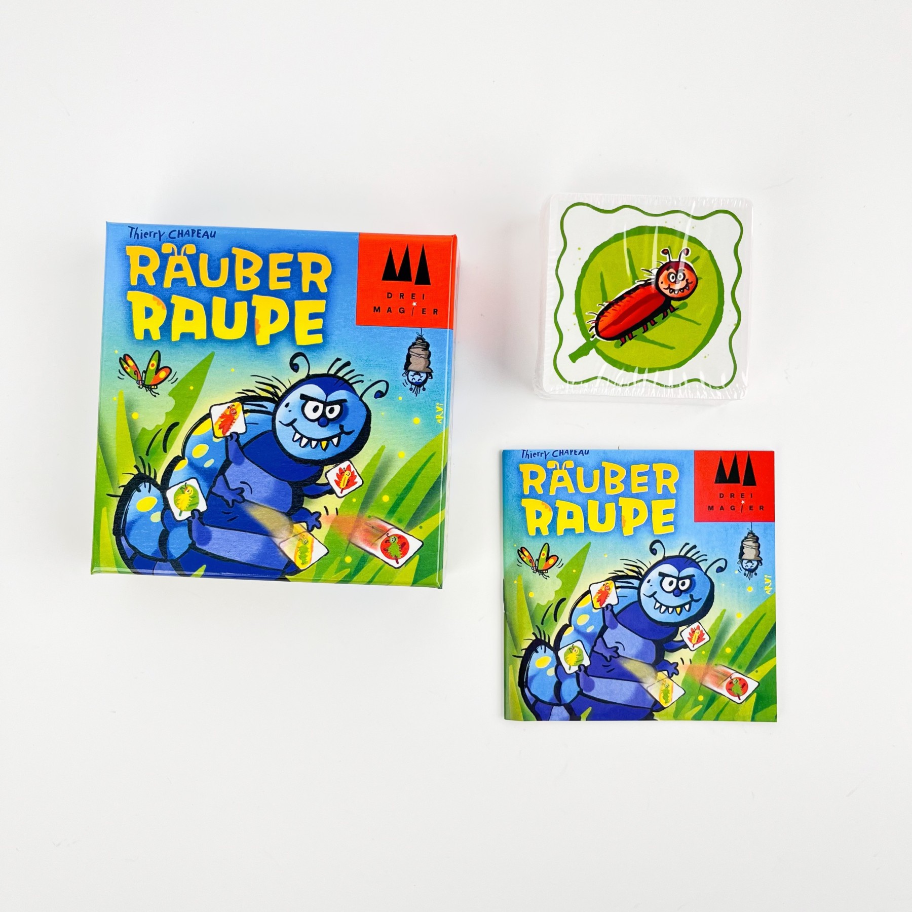 Räuber Raupe Multilingual Family Card Game