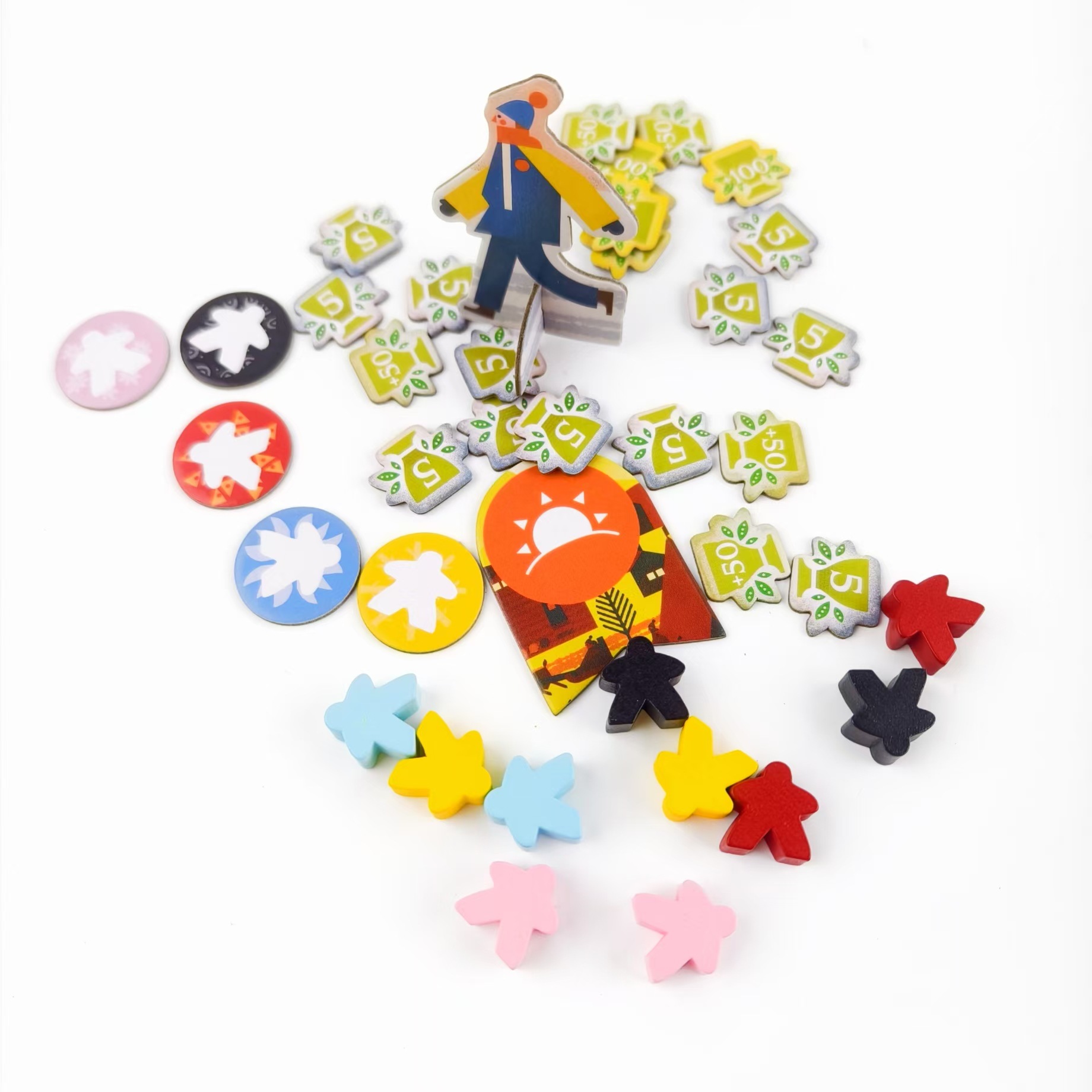 The Winter Market Chinese Management Board Game
