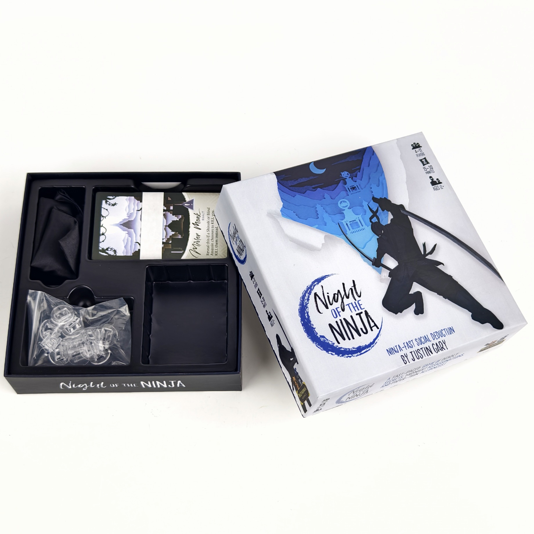Night of the Ninja English Party Card Game product view 2