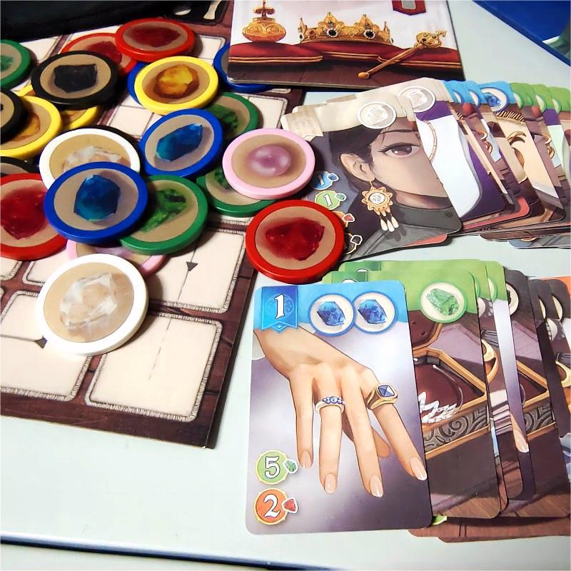 Splendor Duel Gem Token Strategy Board Game
