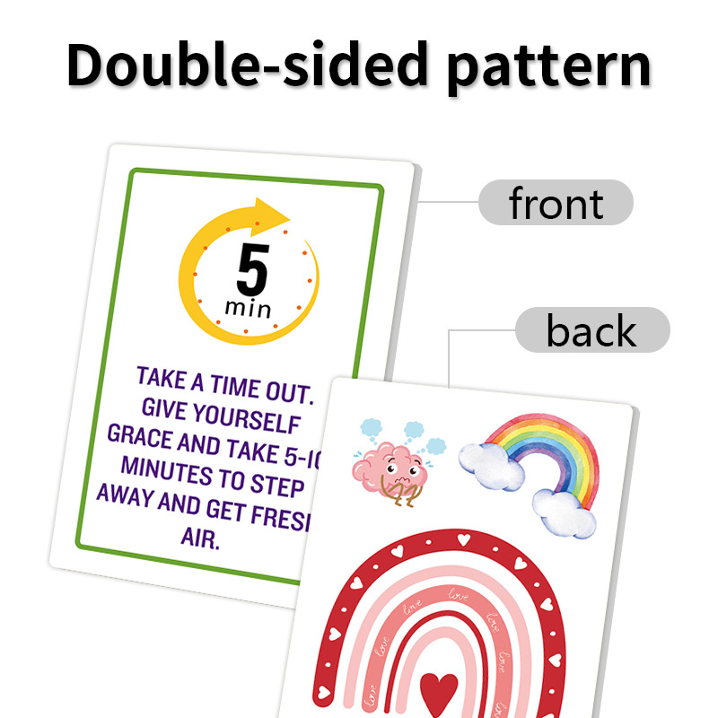 52 Anxiety Coping Skills Cards product view 4