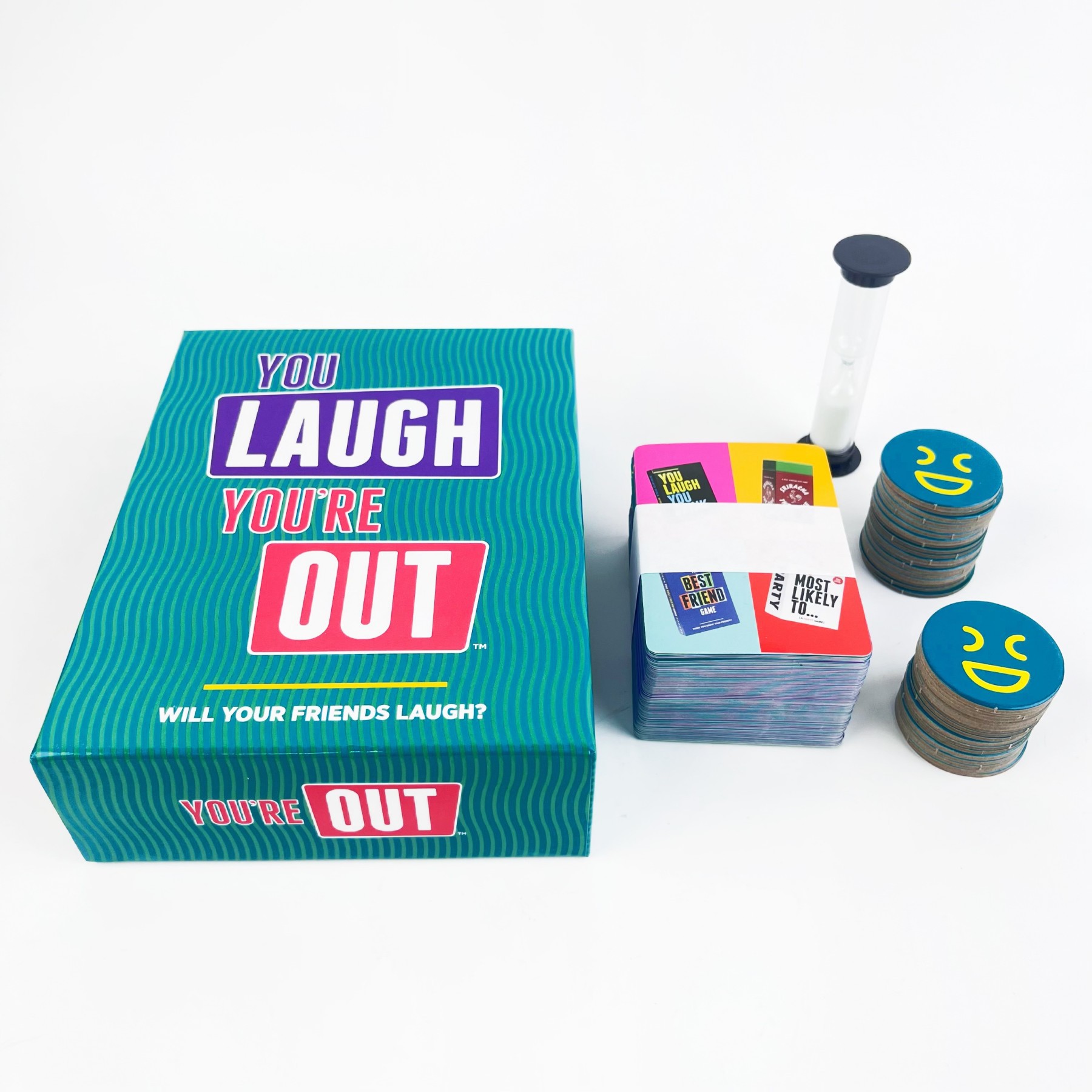 You Laugh You're Out English Party Card Game product view 4