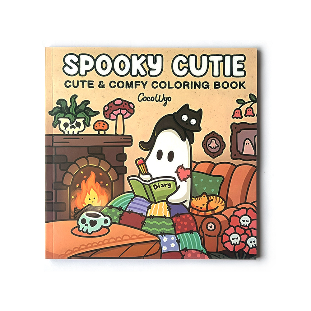 Spooky Cutie Children's Coloring Book