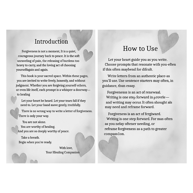 200 Forgiveness Journal Prompts Workbook product view 4
