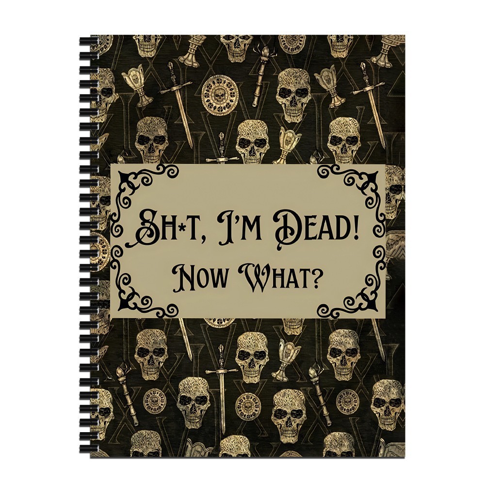 My Final Wishes and Wellness Planning Binders – 21 Options – Skull Binder