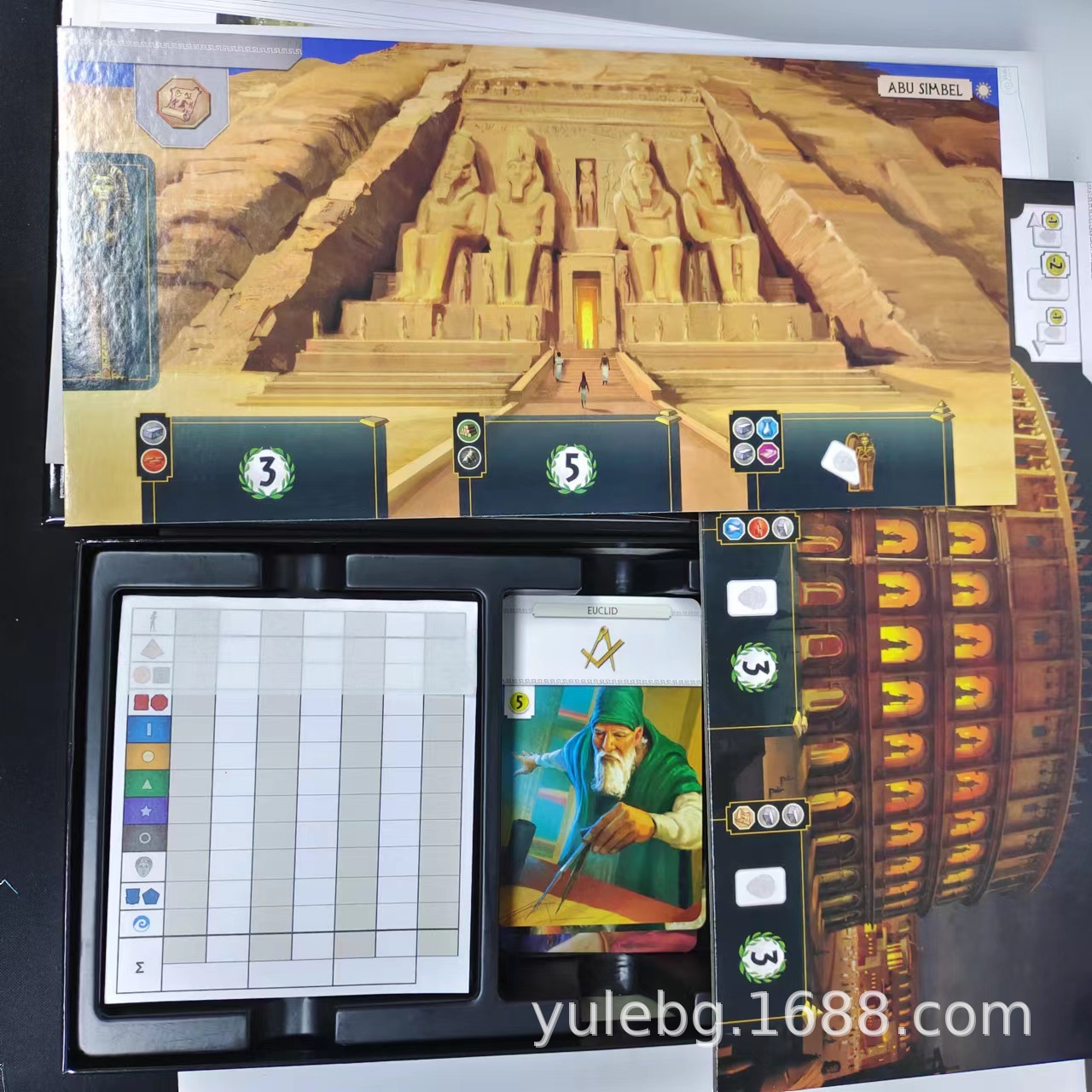 7 Wonders Duel English Board Game and Expansions