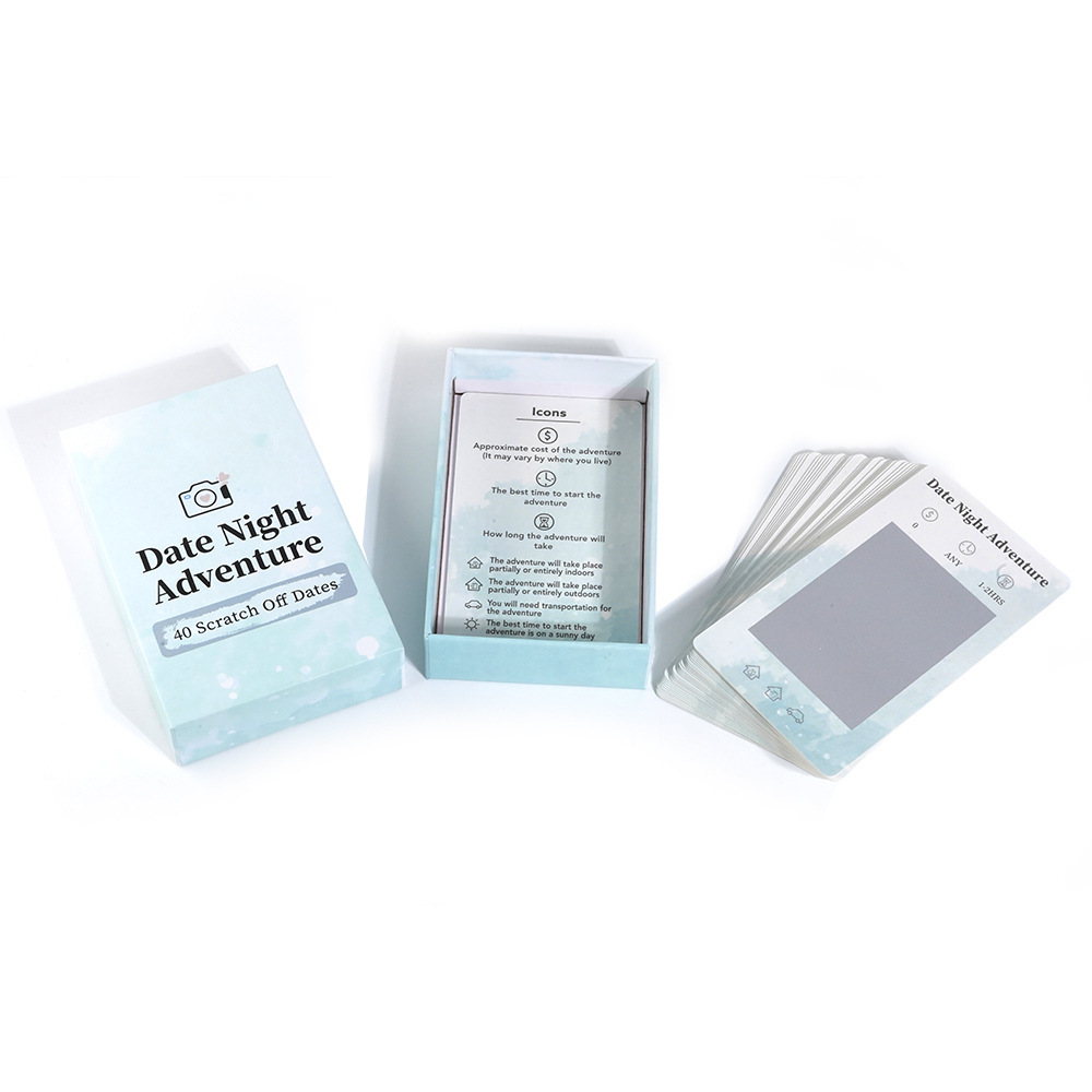 Date Night Adventure English Couples Activity Card Game product view 4
