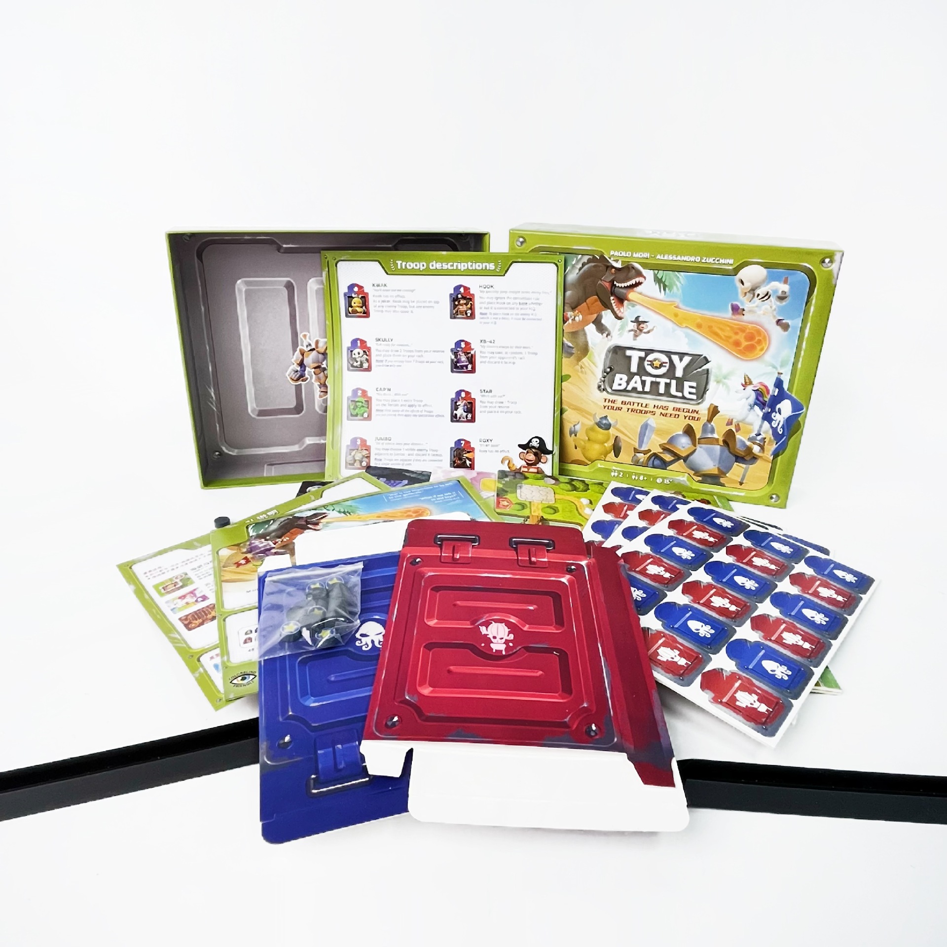 Toy Battle Bilingual Two-Player Strategy Game product view 5