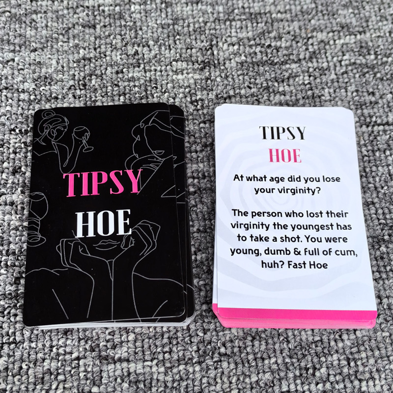Tipsy Hoe Girls' Night Drinking Party Card Game product view 4