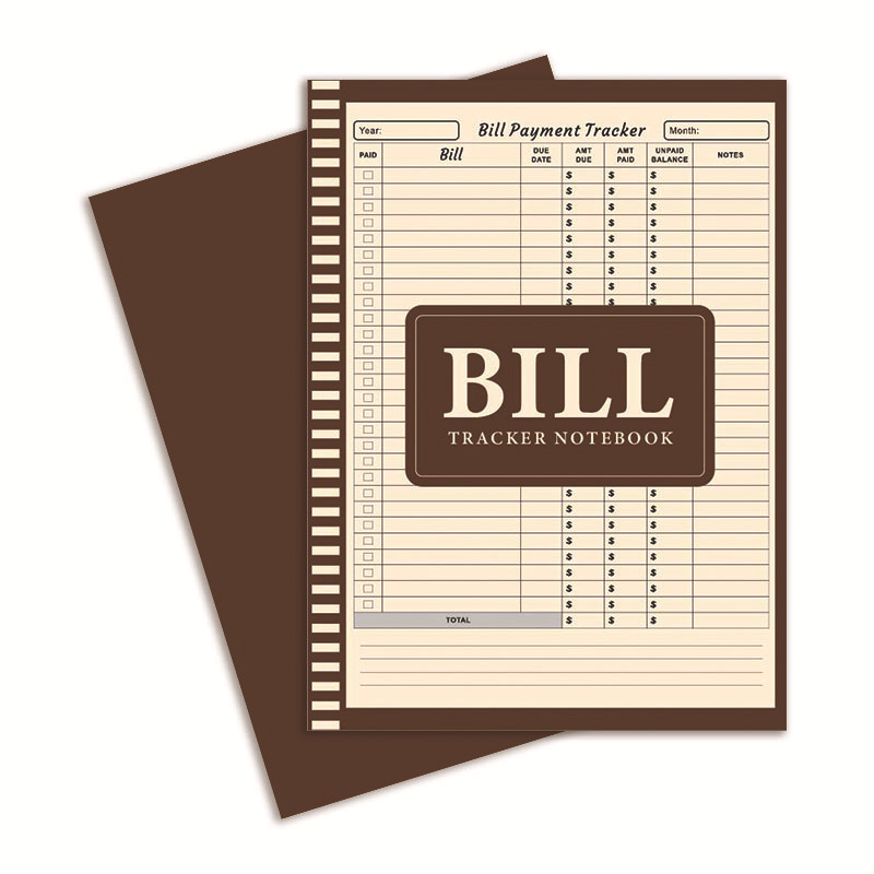 Bill Payment Management Book – Dark Brown product view 5