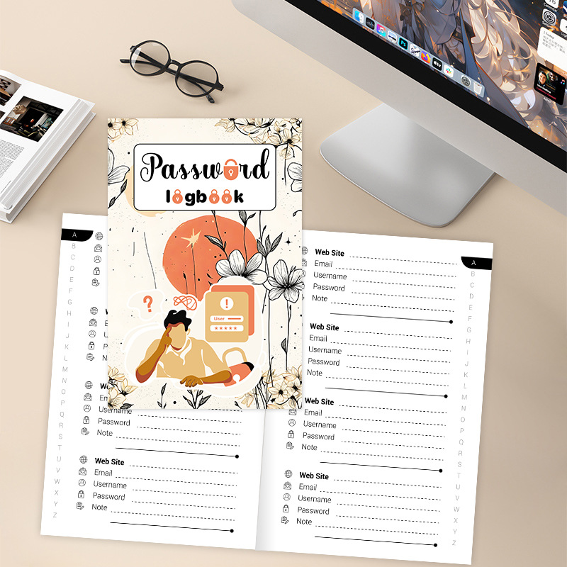 Password Book and Internet Login Organizer product view 4