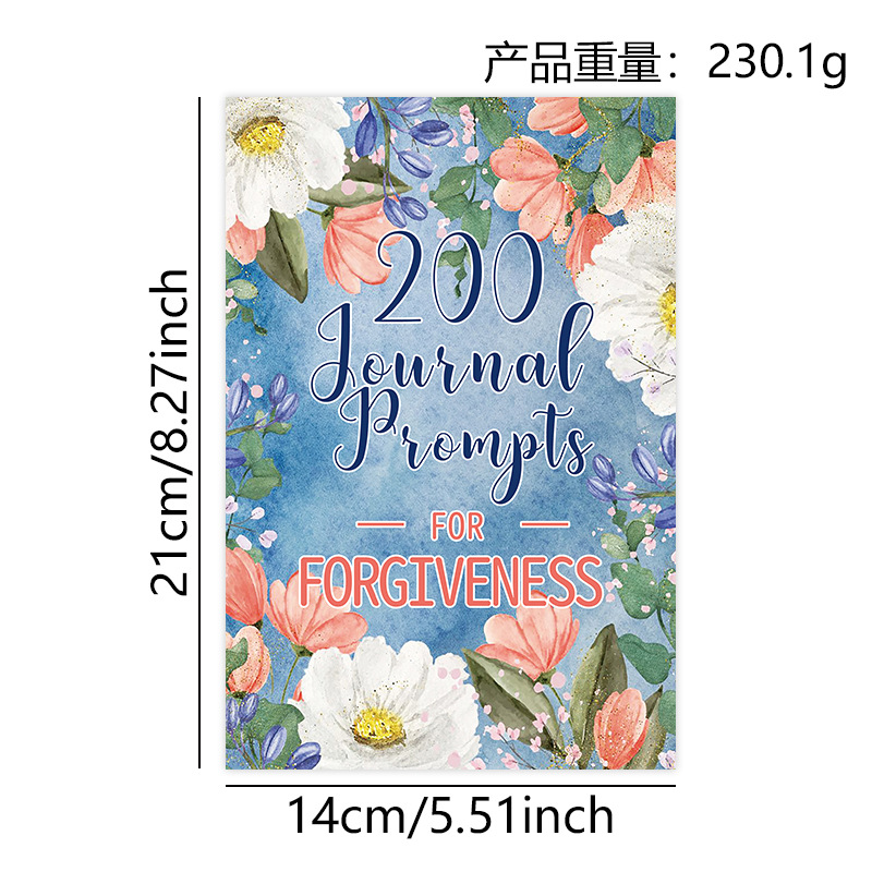 200 Forgiveness Journal Prompts Workbook product view 2