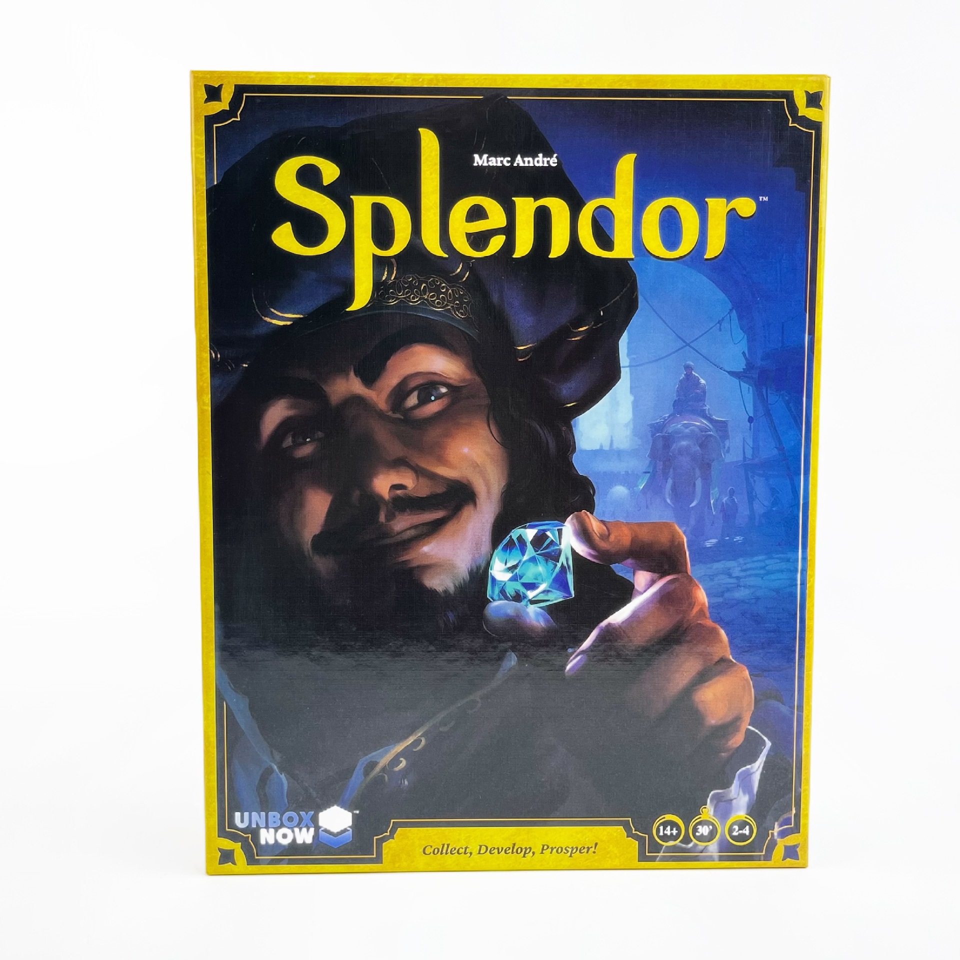 Splendor Board Game, Duel, Expansions and Playmat Collection – Splendor 2024 Base Game – 6 g Plastic Chips – English