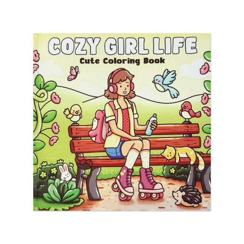 Cozy Life Coloring Books – 5 Designs product view 5