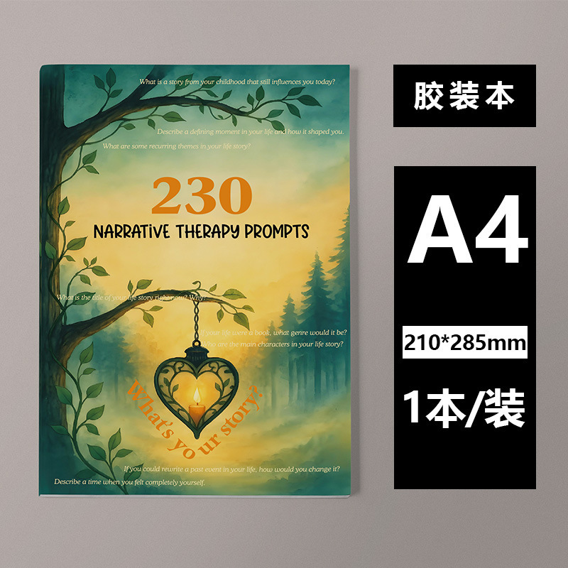 Custom Notebook and Book Printing Service – 7 Options – A4 Perfect-Bound Custom Book
