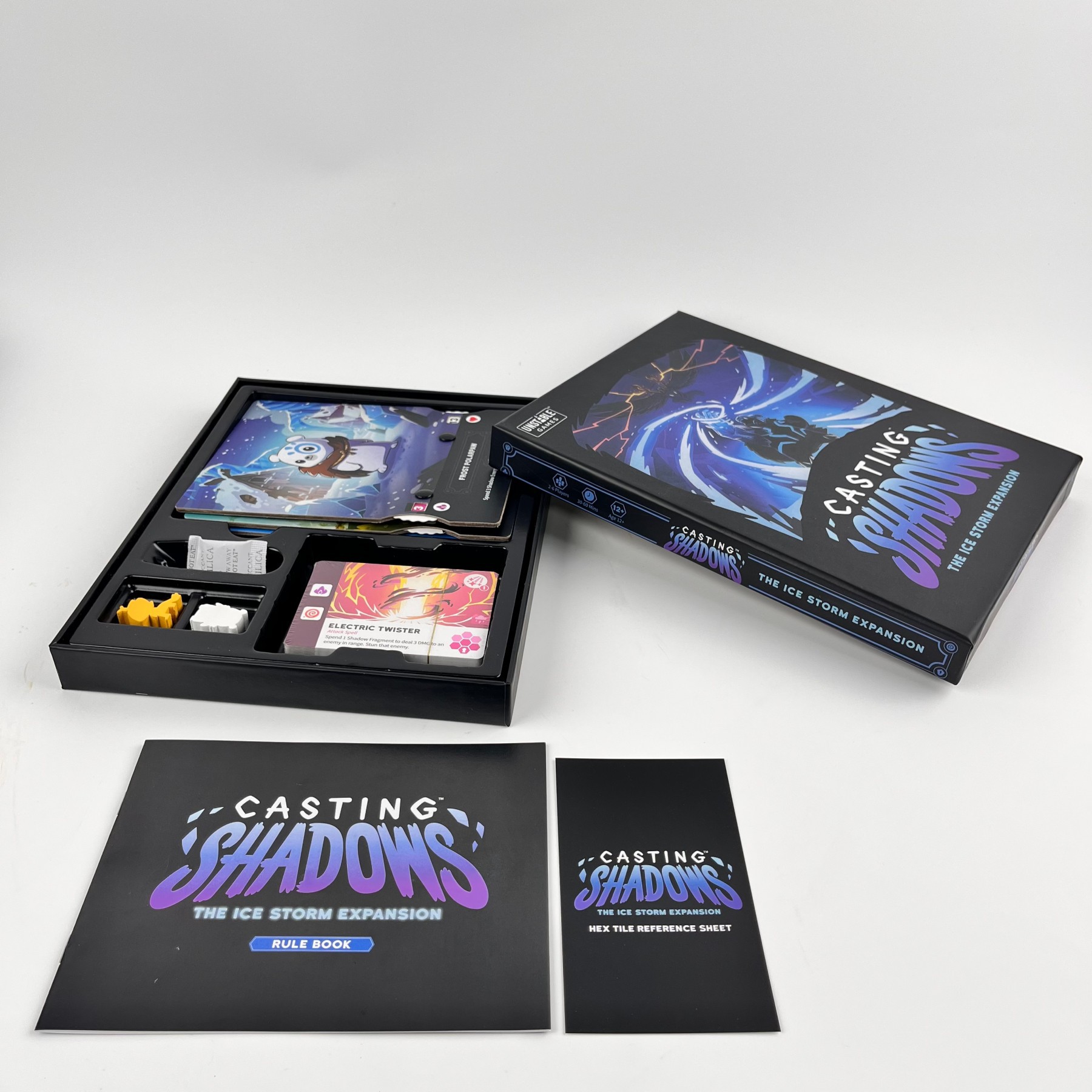 Casting Shadows English Strategy Board Game and Expansion product view 3