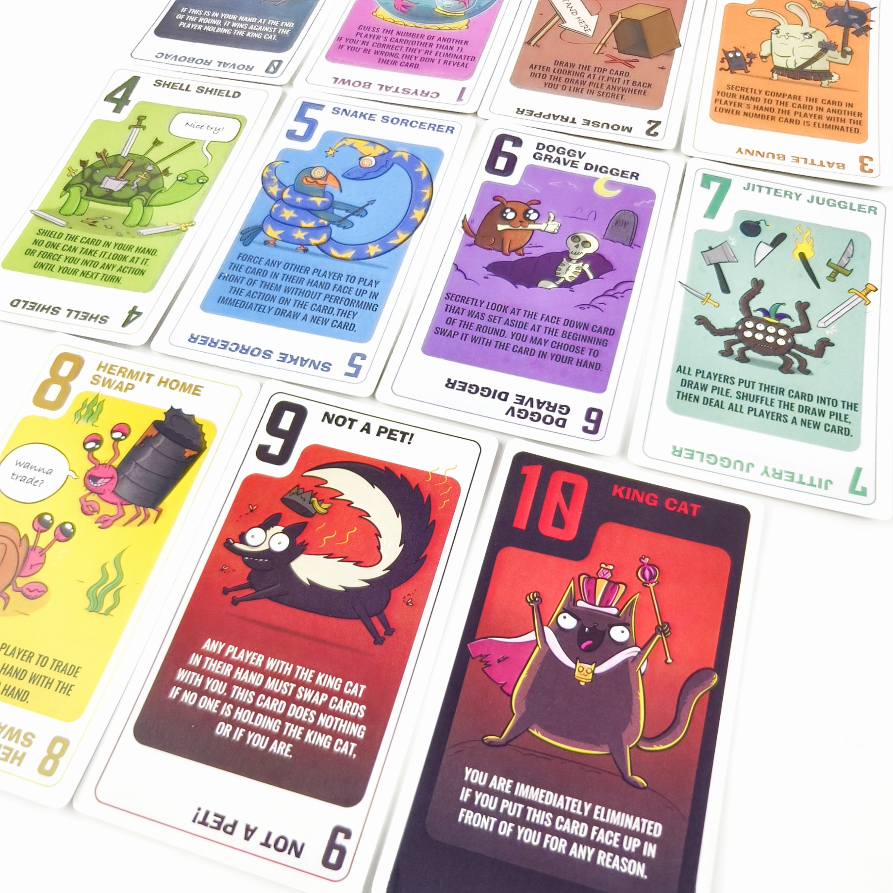 Power Hungry Pets English Strategy Card Game product view 2