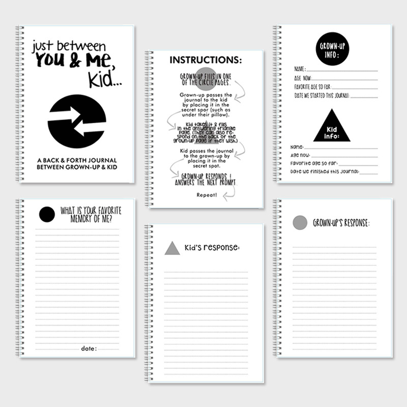 Just Between You and Me, Kid Communication Journal product view 3