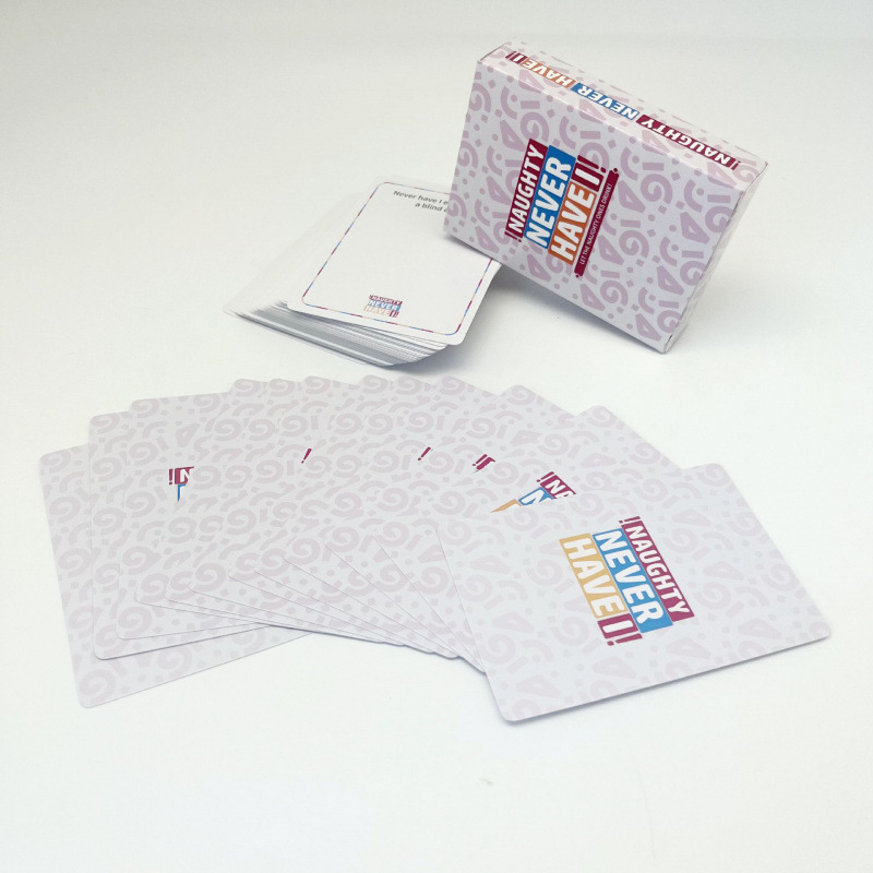 Assorted Adult Party and Drinking Card Games – 11 Options – Naughty Never Have I