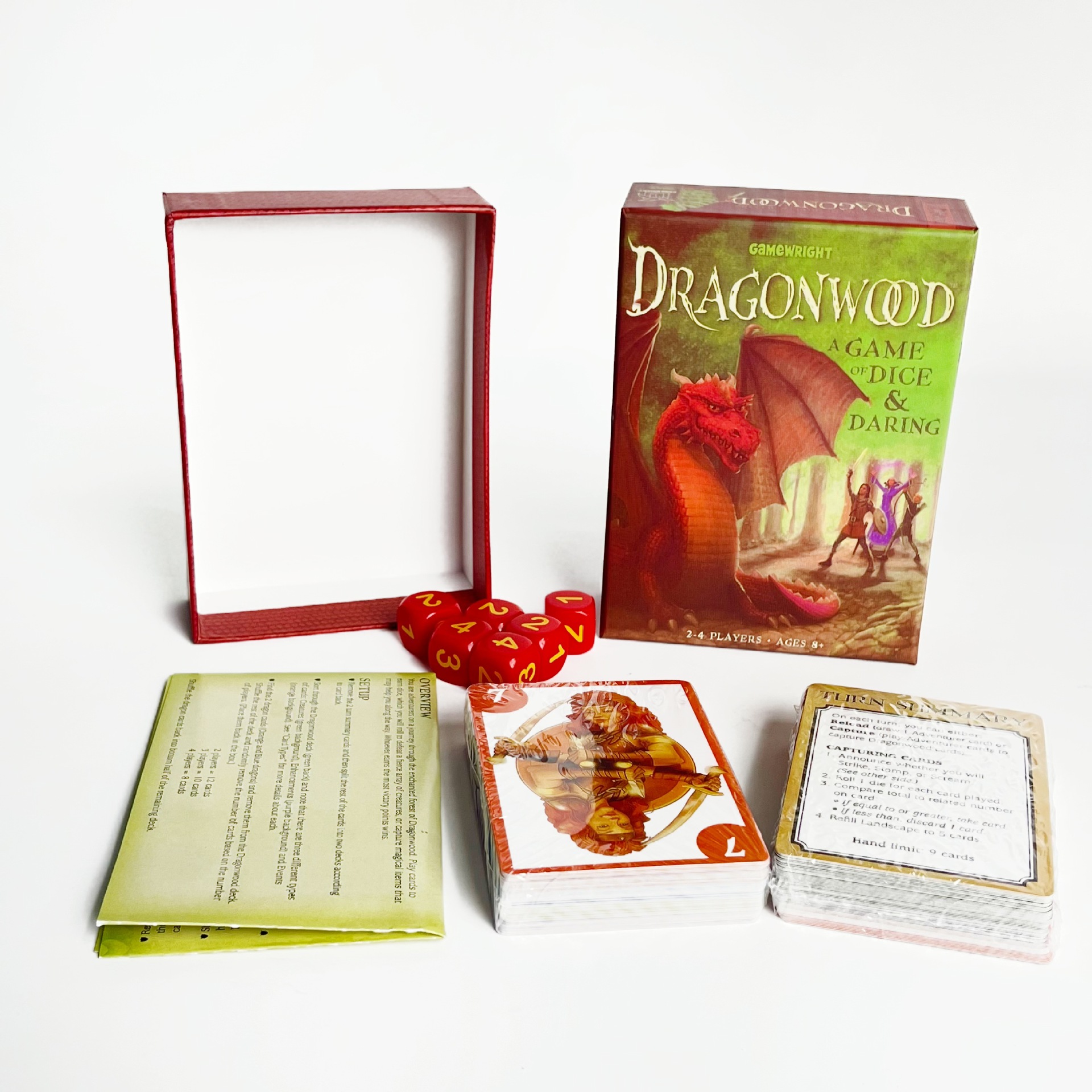 Dragonwood English Family Strategy Card Game