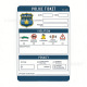 Pretend Play Notepads for Kids – 8 Role-Play Themes – Traffic Ticket