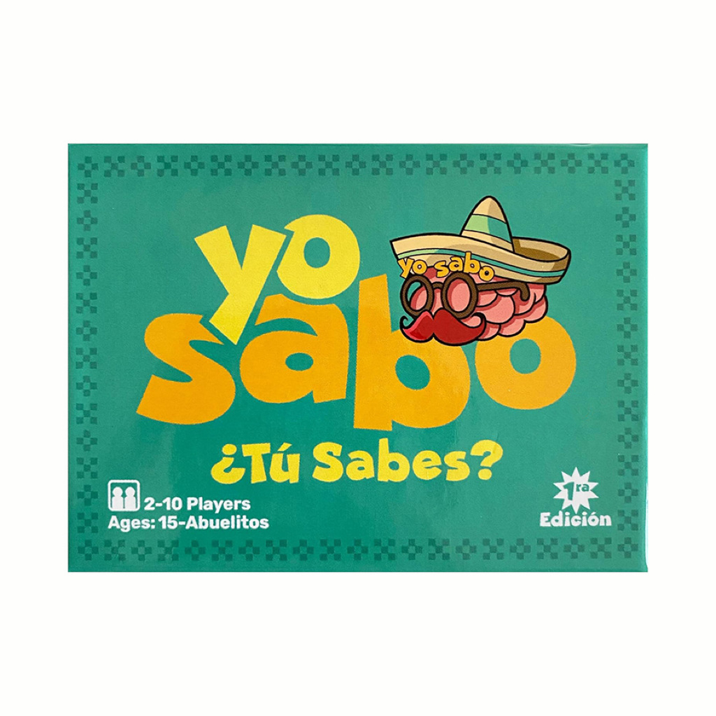 VIRUS! and Spanish-Language Party Card Games – 24 Options – Yo Sabo ¿Tú Sabes?