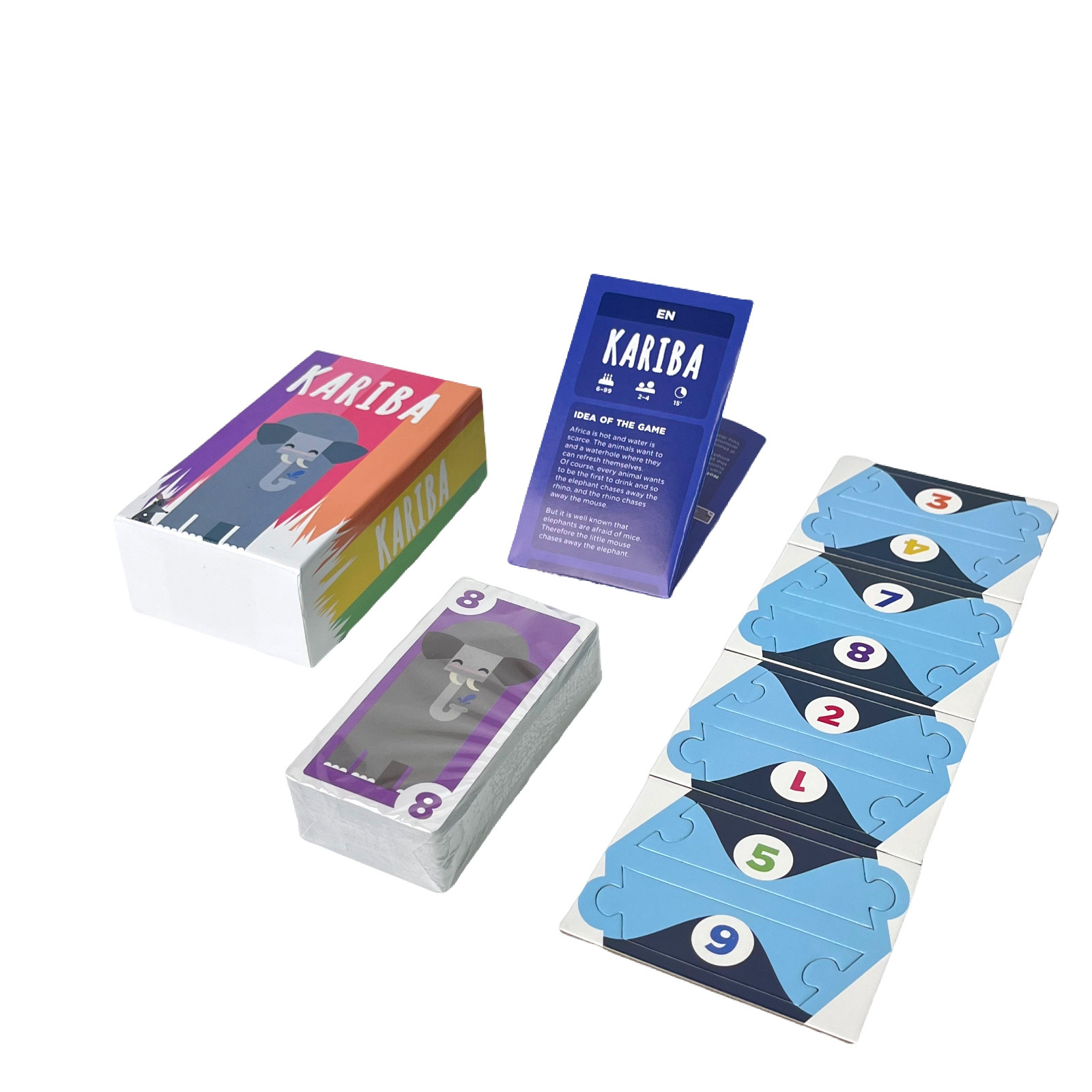 Kariba Bilingual Family Strategy Card Game product view 2