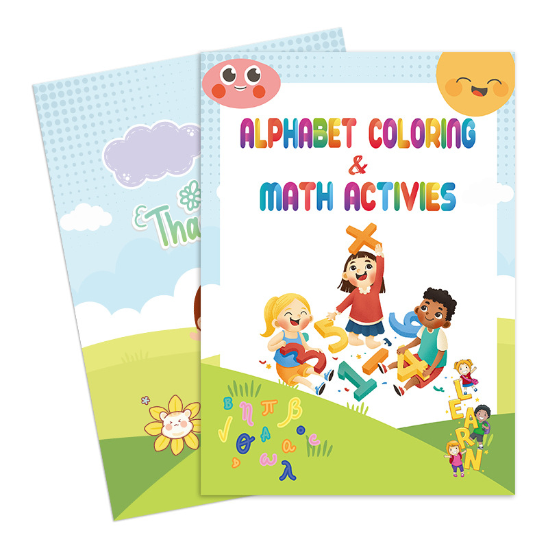 Alphabet Preschool Learning, Tracing and Coloring Workbook product view 5