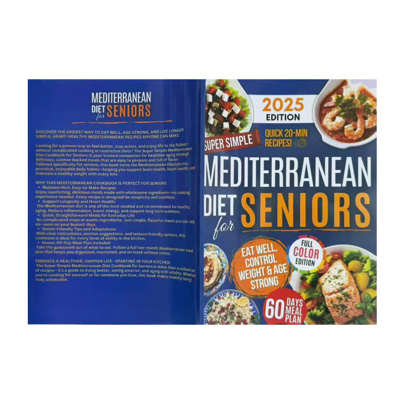 Super Simple Mediterranean Diet Cookbook for Seniors product view 5