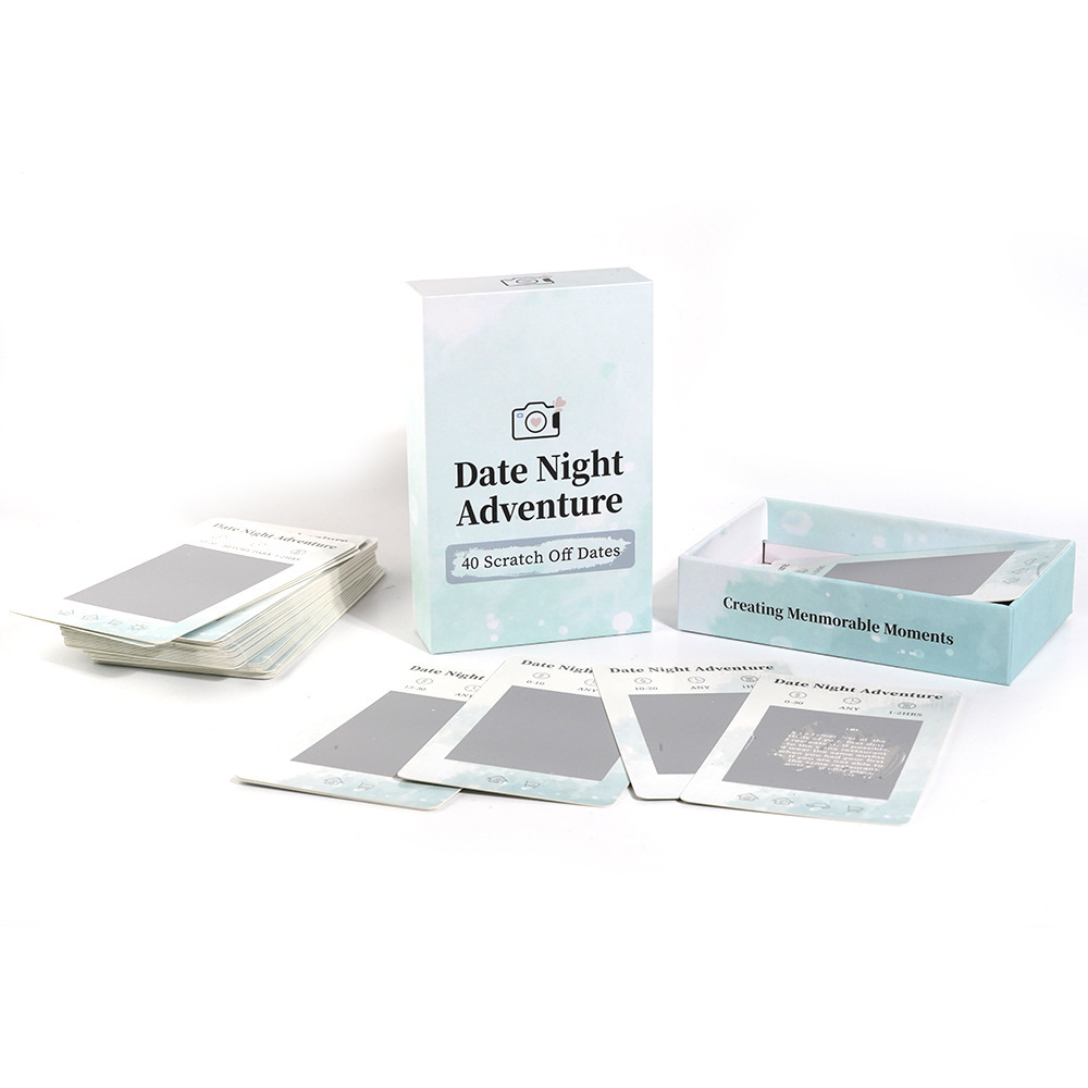 Date Night Adventure English Couples Activity Card Game product view 3