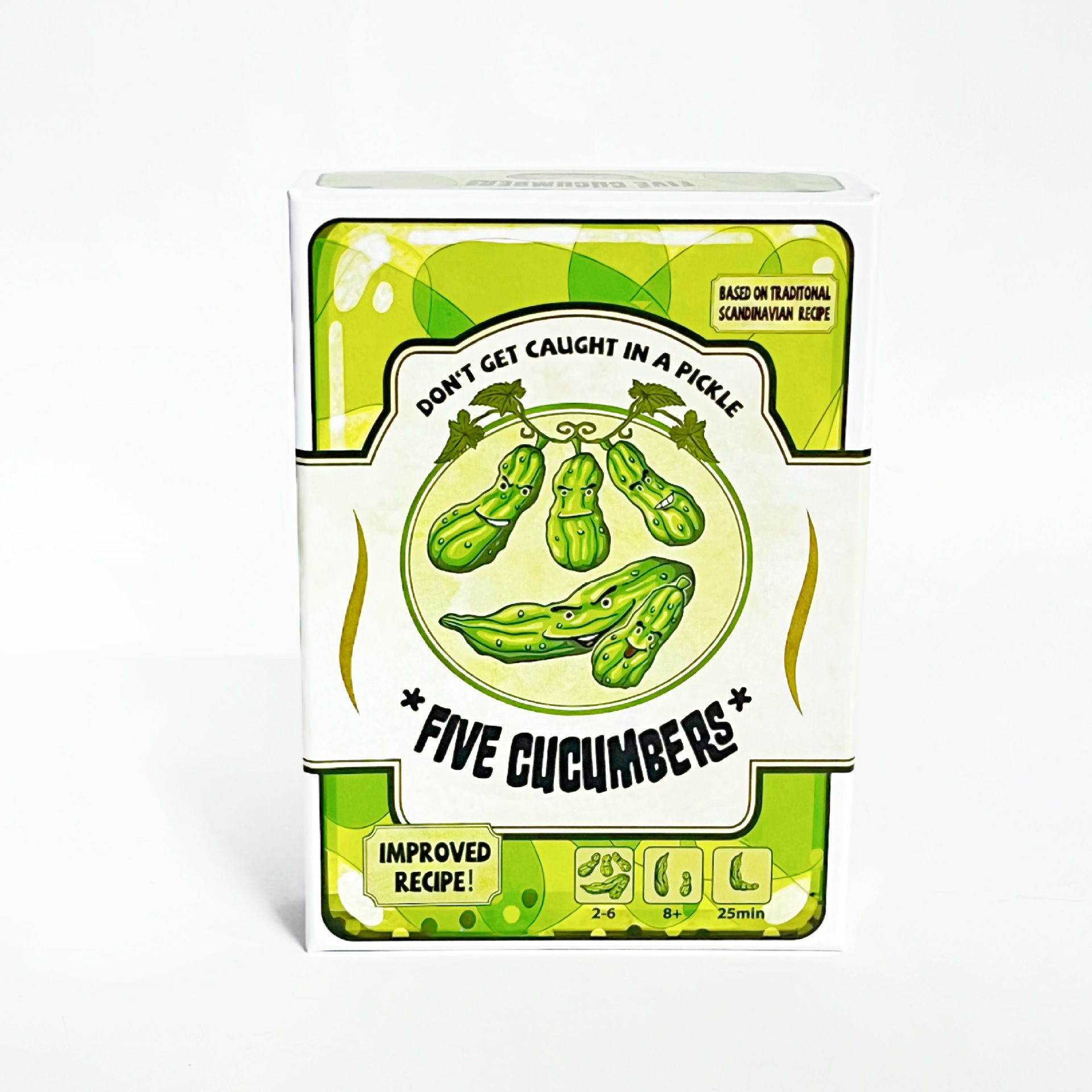 Five Cucumbers Multilingual Trick-Taking Card Game product view 3