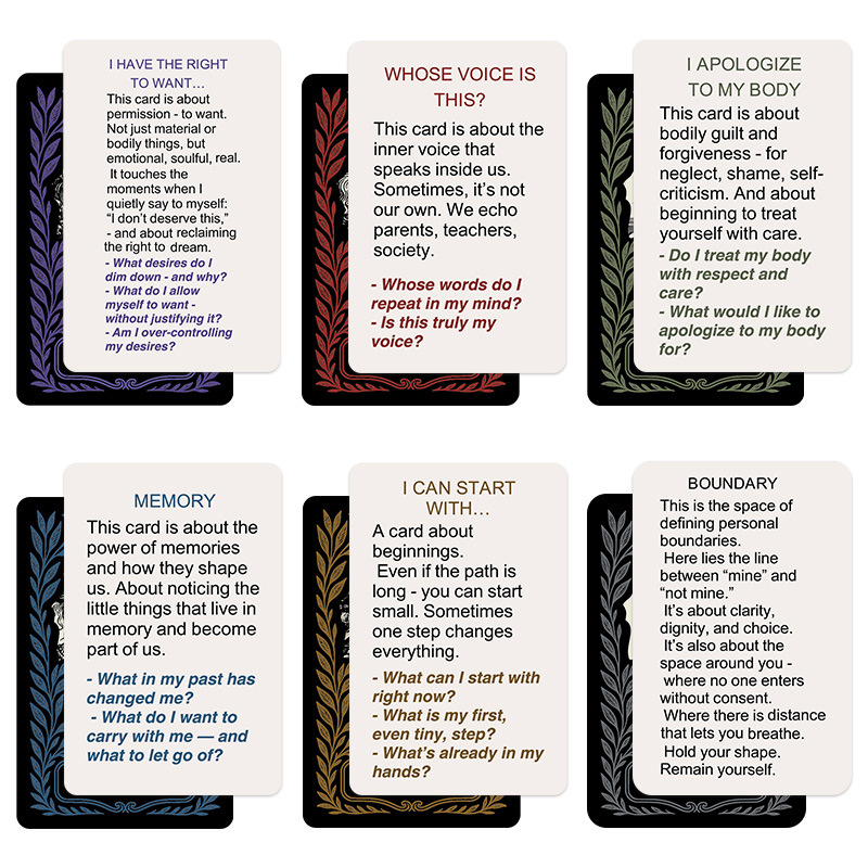 SHE IS Mindfulness and Emotional Healing Card Deck product view 3