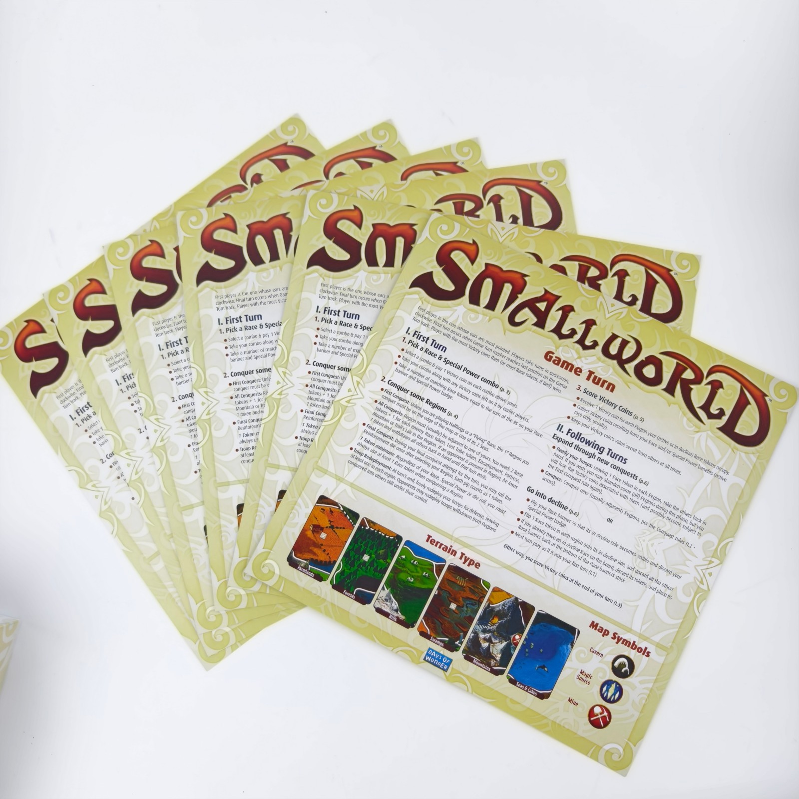 Small World English Light Strategy Board Game