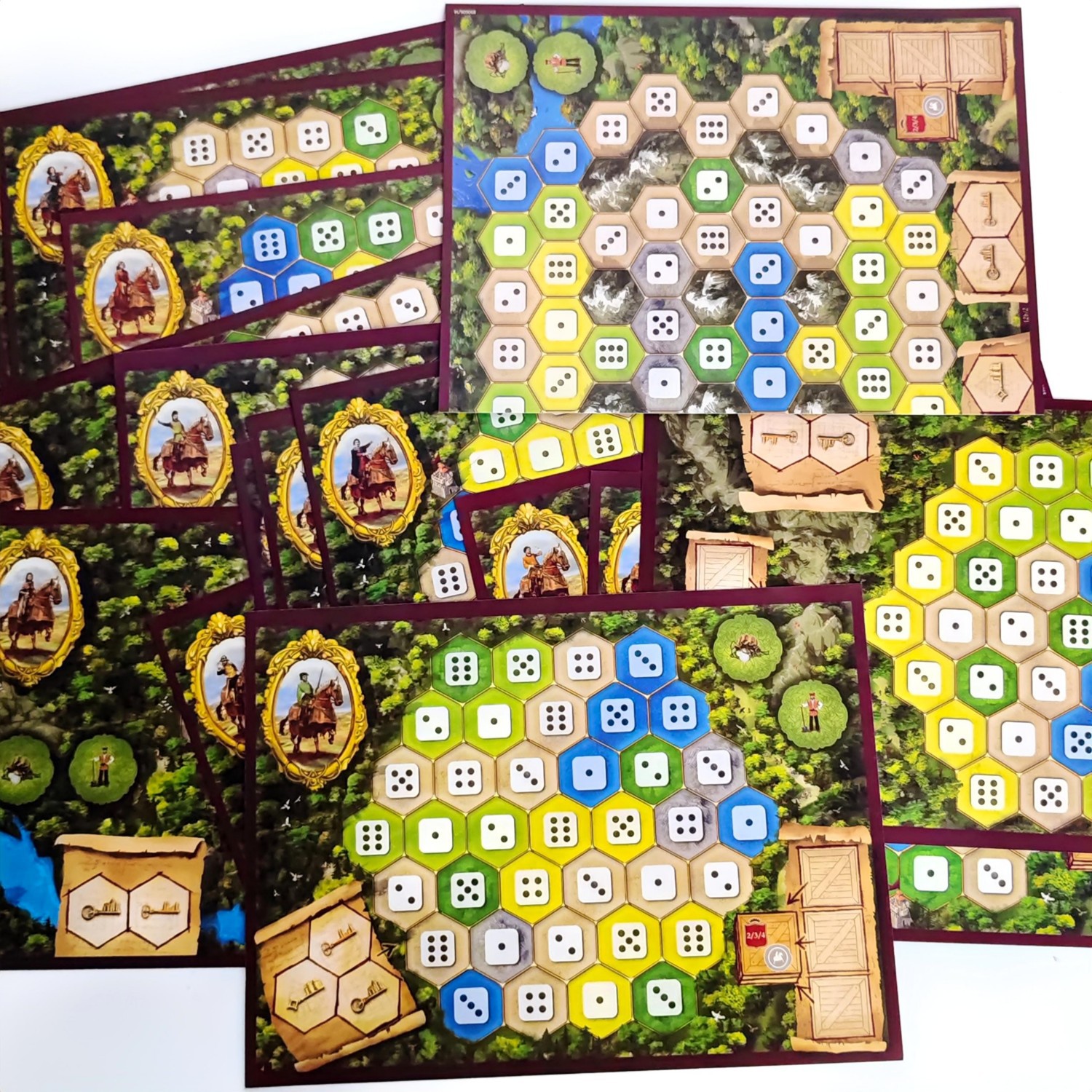 The Castles of Burgundy Deluxe English Board Game product view 2