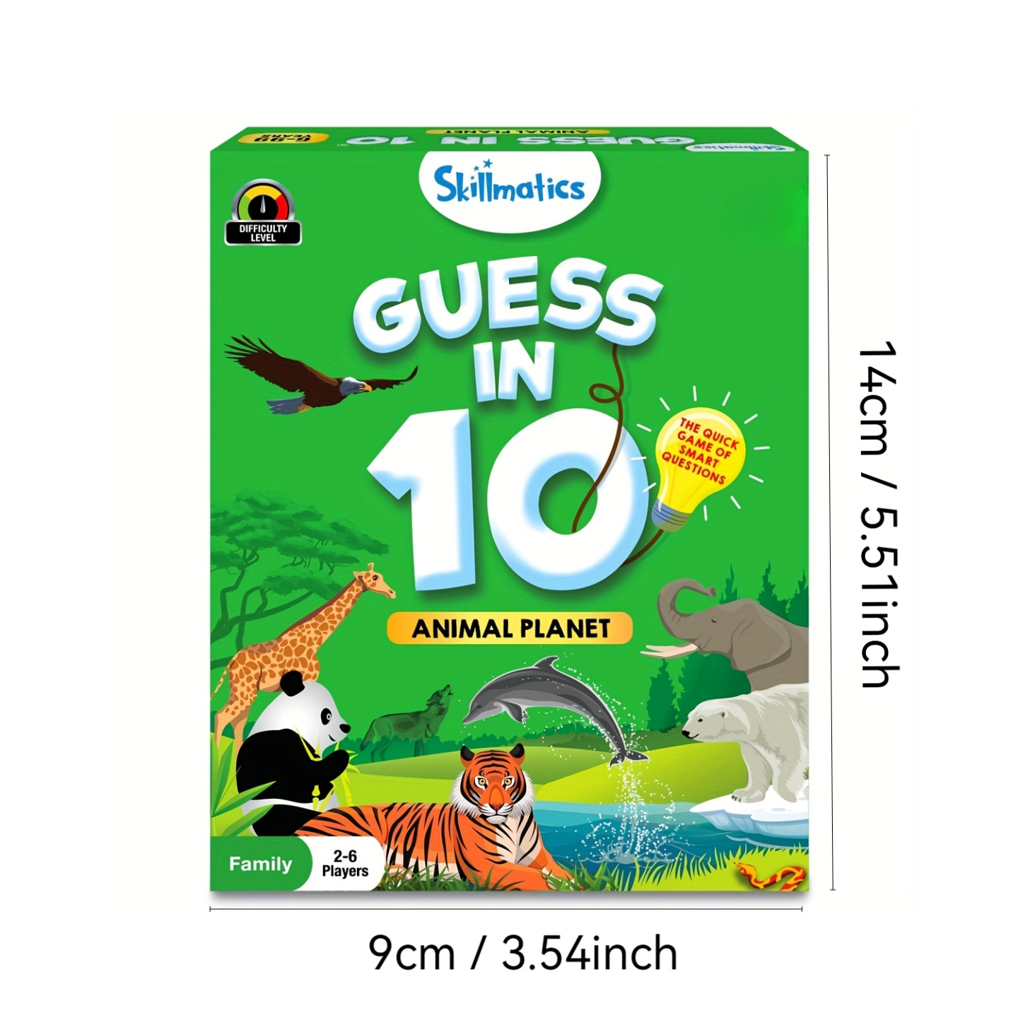 Guess in 10 Animal Planet Kids' Educational Card Game product view 2