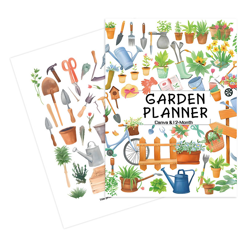 Garden Planner and Plant Care Log Book product view 5