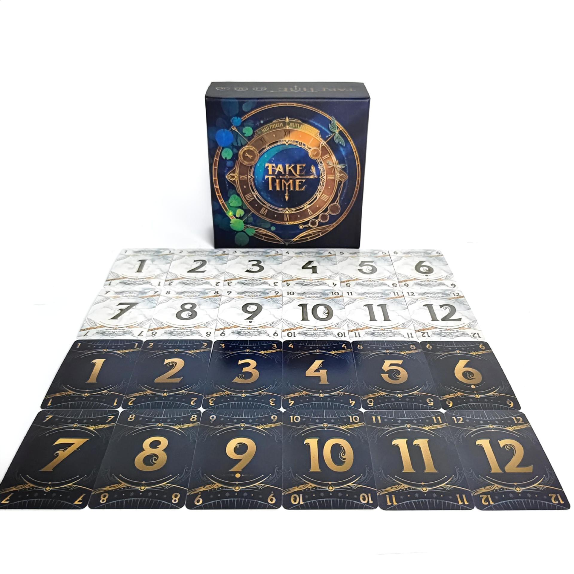 Take Time Bilingual Cooperative Puzzle Card Game