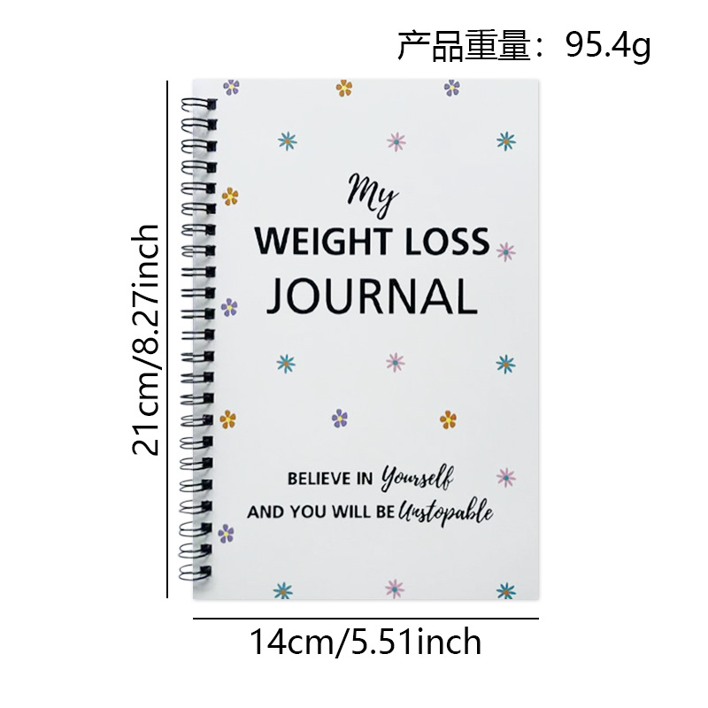 Weight Loss Journal and Fitness Planning Binder product view 2
