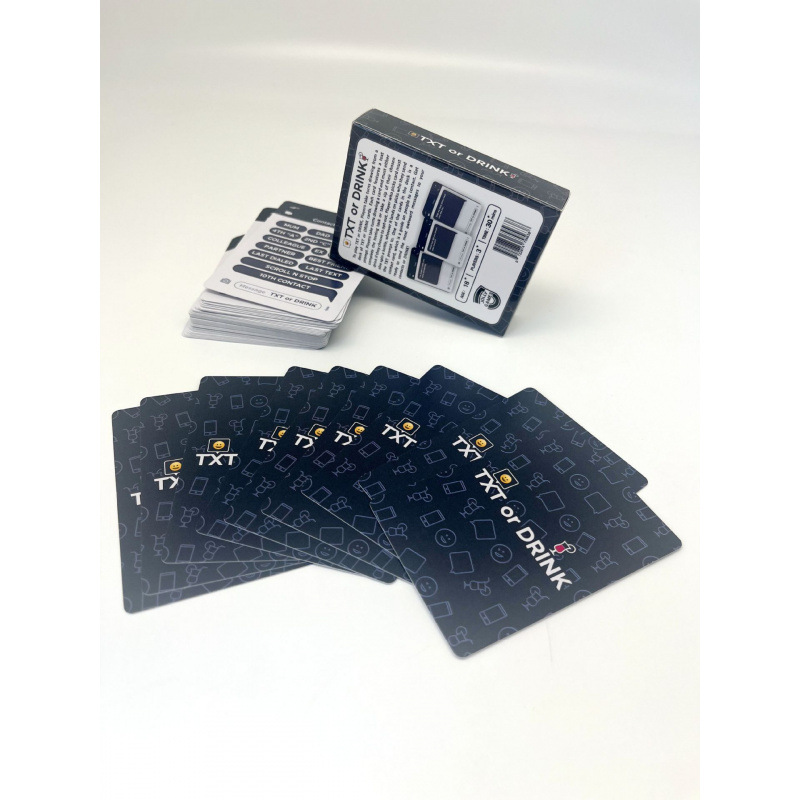 Assorted Adult Party and Drinking Card Games – 11 Options – TXT or Drink