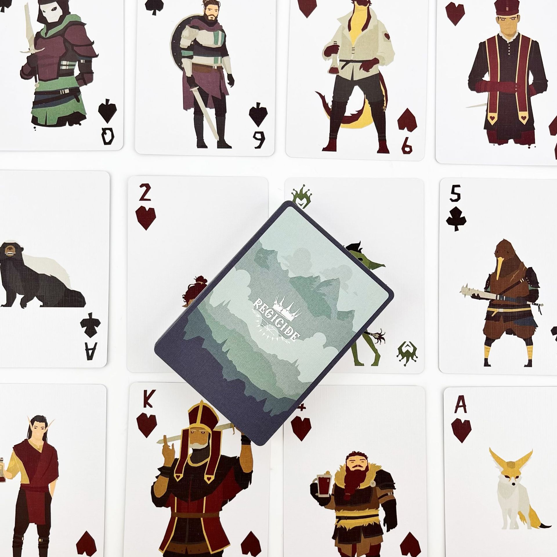 Regicide English Cooperative Fantasy Card Game