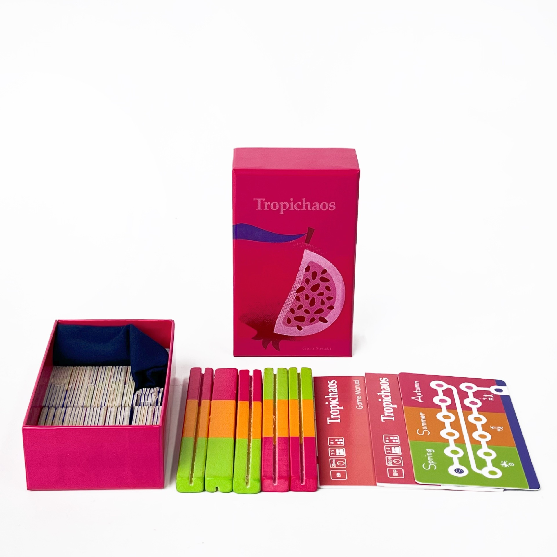 Tropichaos Bilingual Oink Games Card Game product view 3