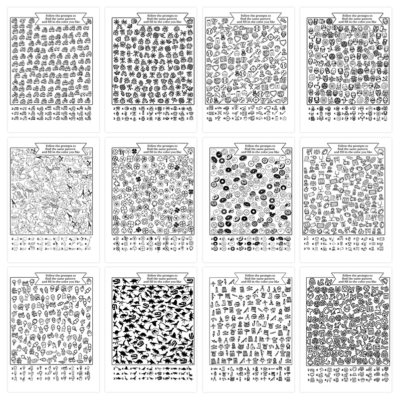 Find, Look and Color Children's Activity Book product view 4